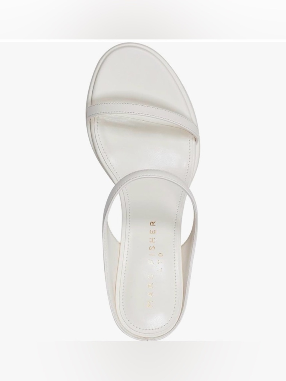 NWT Marc Fisher LTD - Alonde Slip-on Open-toe Dress Sandals - Picture 2 of 4